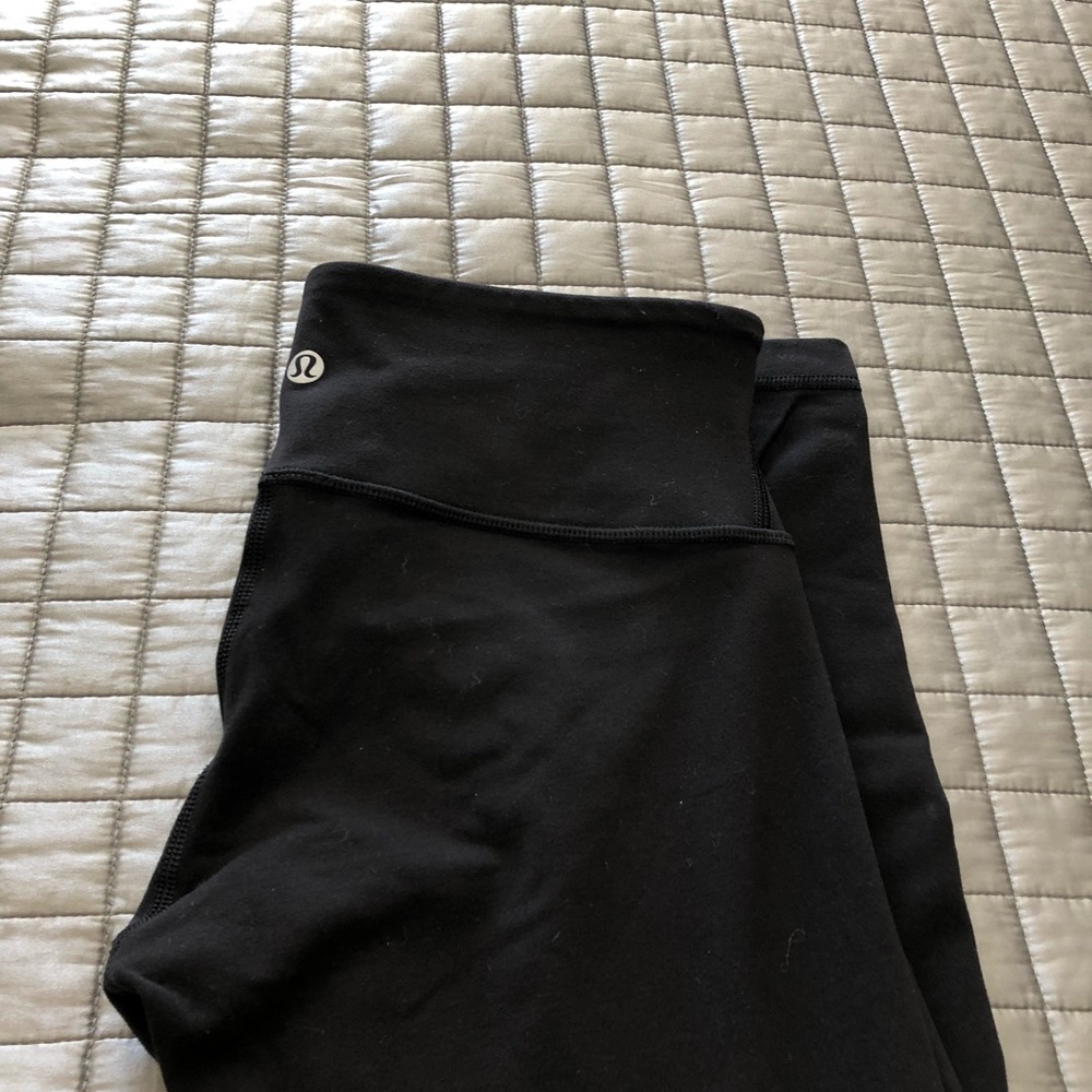 Lululemon wunder under crop mid rise 21" inseam